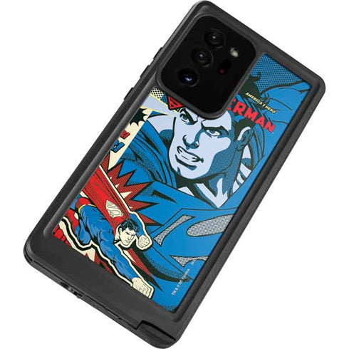 DC Comics Superman America's Hero Galaxy Note20 Ultra 5G Waterproof Case
